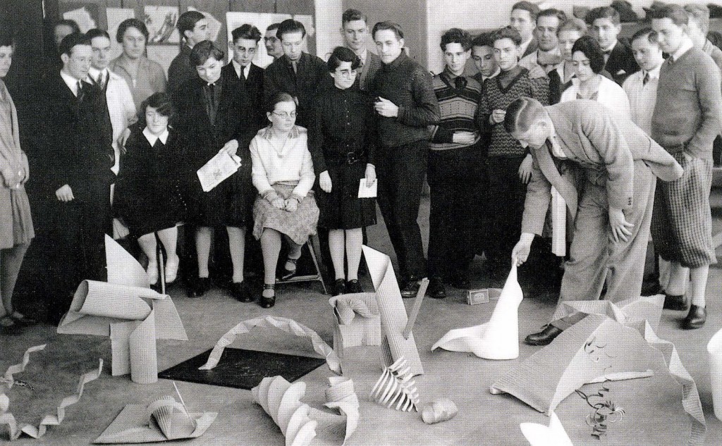 Preliminary class with Josef Albers